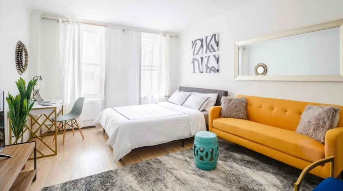 アパート 1597-6 Luxury Studio Upper East Side W&D ニューヨーク